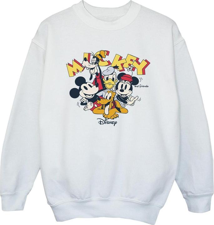 Disney Mickey Mouse Group Sweatshirt Mädchen