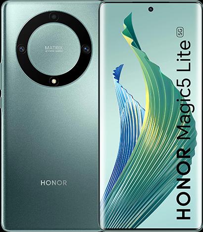 Immagine prodotto Honor Magic6 Lite (256 GB, Emerald Green, 6.78", Doppia SIM, 108 Mpx, 5G)