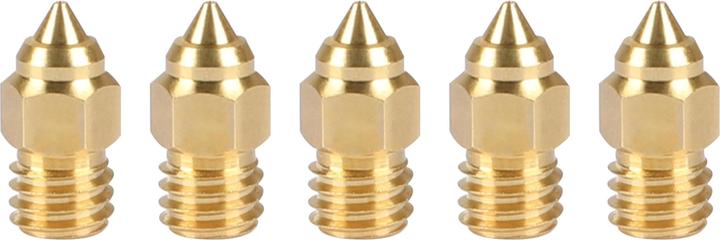 Actual product image Creality Nozzle brass MK 0.4 mm, 5 pieces (Blast pipe)