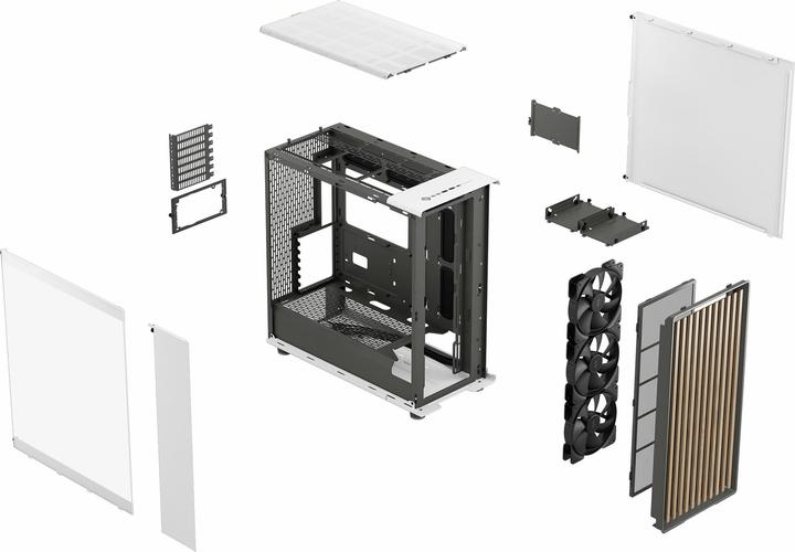 Actual product image Fractal North XL (E-ATX, ATX, Mini-ITX, mATX)