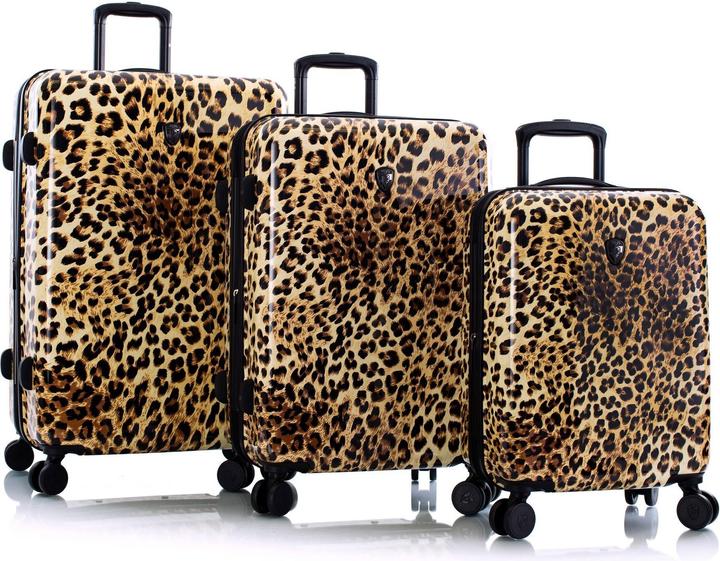 Image du produit Heys Black Camo Ensemble de valises à 4 roulettes 3 pièces avec soufflet extensible (214 l, XL (à partir de 115l))