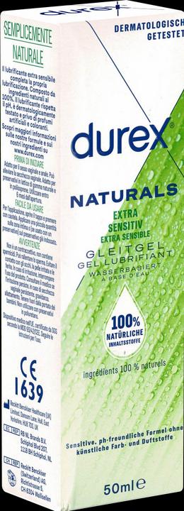 Actual product image Durex Naturals Extra Sensitive (50 ml)