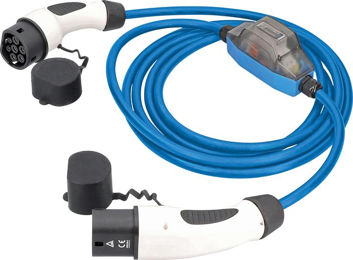 Productafbeelding As - Schwabe Elektroauto Ladekabel Mode 3 Typ 2 (Type 2, 3.60 kW, 16 A, 5 m)