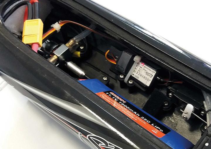 Image du produit Joysway super monox v3 brushless rtr bateau de course avec 3s lipo / chargeur