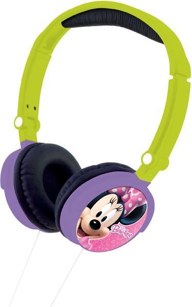 Image du produit Lexibook Casque stéréo Disney Minnie Mouse pour enfants, pliable, filaire, avec limiteur de volume