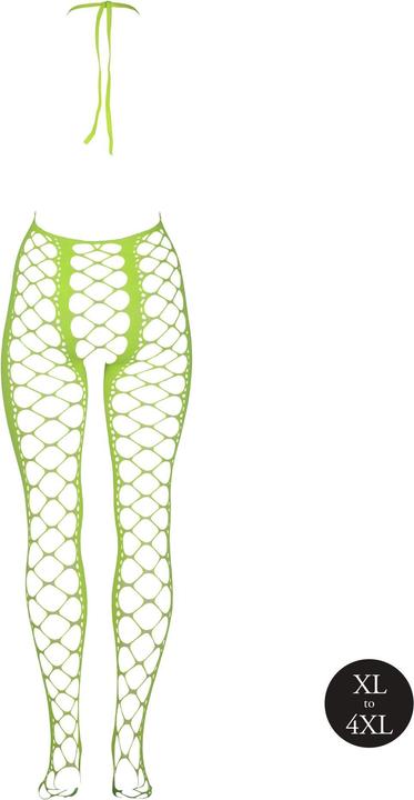 Actual product image Ouch! Bodystocking with Halterneck (One size)