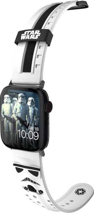 Produktbild Moby Fox Star Wars - Apple Watch Armband 38/40/41/42/44/45/49 mm (Stormtrooper 3D) (Silikon)