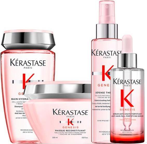 Immagine prodotto Kérastase Genesis BUNDLE FETTENDER ANSATZ (Shampoo 250 ml + Maske 200 ml + Leave-In 150 ml + Serum 90 ml) (Set per la cura dei capelli)