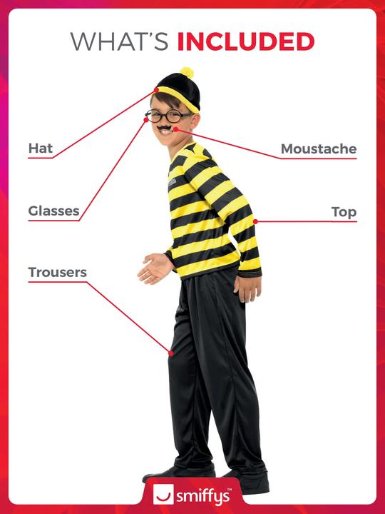 Image du produit Smiffys Où Est Charlie: Charlie - Odlaw (110, 116, 122, 115 A, 120 B)