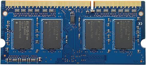 Image du produit HP MEMORY 4GB DDR3 10600 Elpida (1 x 4GB, 10600 MHz, RAM DDR3, SO-DIMM)
