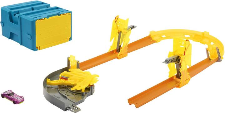 Actual product image Hot Wheels Track Builder Lightning Boost Pack