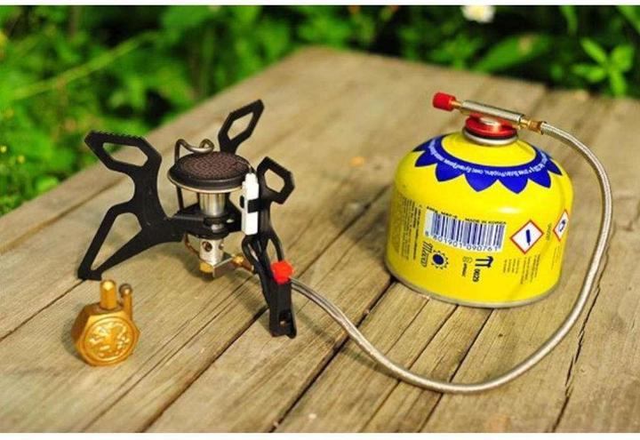 Produktbild Meva Touristenkocher mit Gasheizung und Piezozünder SPIDER PRO 3kW