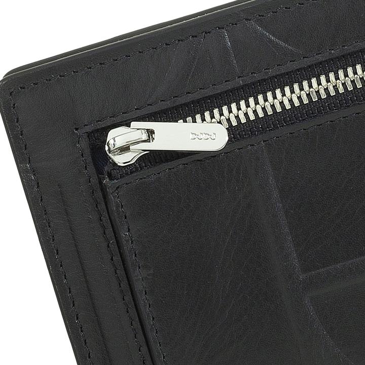 Produktbild Dudu Up Geldbörse RFID Schutz Leder 11 cm Geldscheinklammer