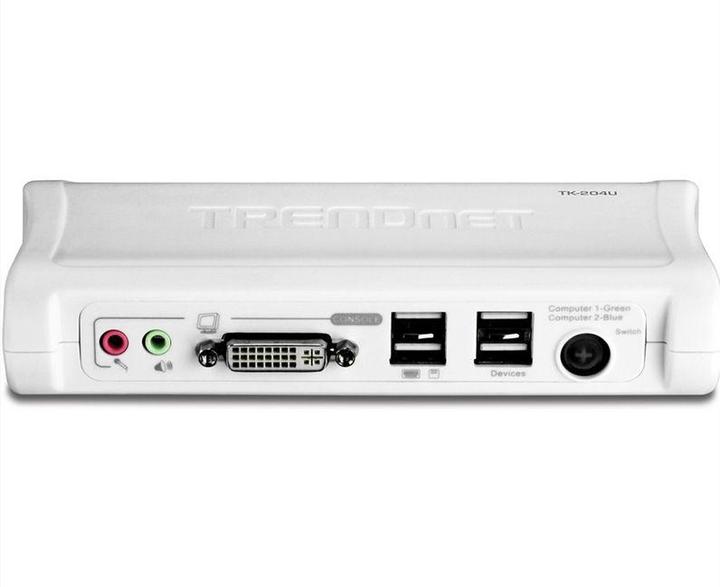 Produktbild Trendnet TK-204UK KVM Switch 2-Port DVI USB