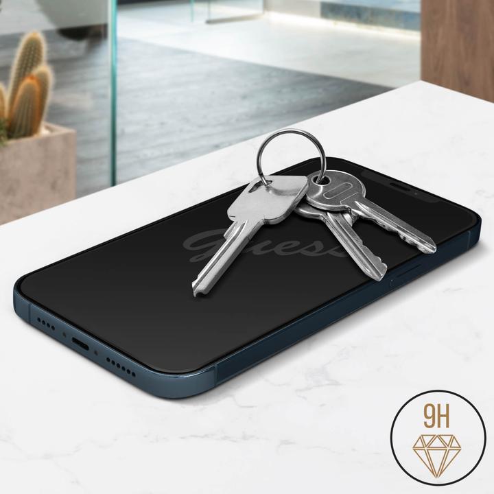 Actual product image Guess Protective glass (1 Piece, Apple iPhone 12 Pro Max)