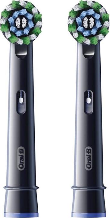 Actual product image Braun Jaunums! el.zobu birstes uzgalis Cross Action, 2 gab, melns (2 x)