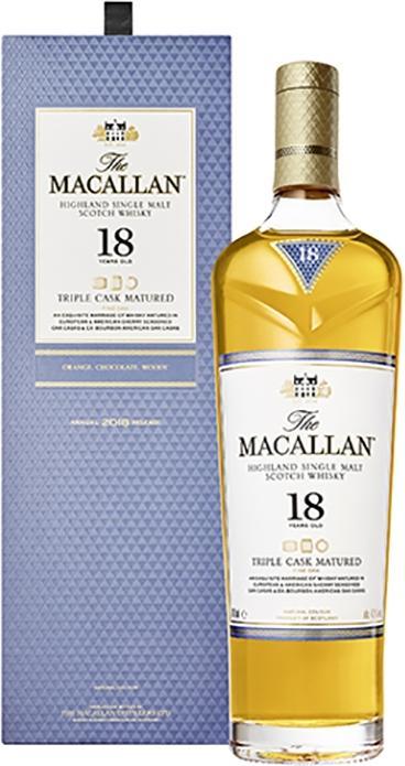 Macallan 18 Years Fine Oak (Single Malt, Scotch Whisky, 1 x 70 cl)