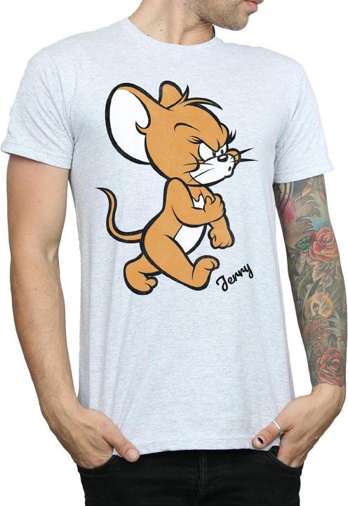 Actual product image Tom & Jerry Mens Angry Mouse T-Shirt (L)