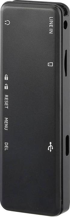 Produktbild Renkforce RF-DVR-E36 Digitales Diktiergerät Aufzeichnungsdauer (max.) 70 h Schwa (8 GB)