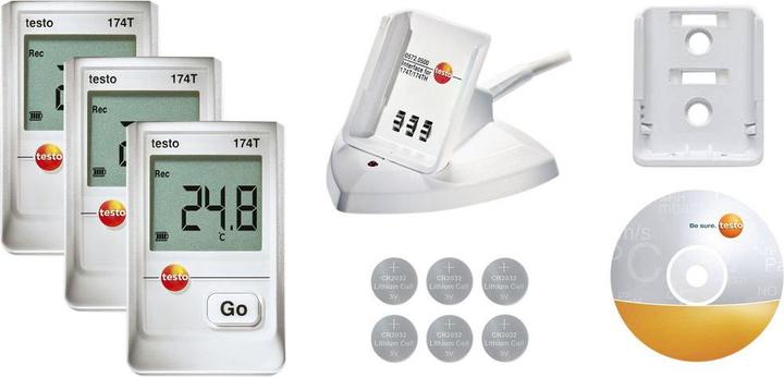 Image du produit Testo Enregistreur de données de température 174 T Kit de démarrage (Thermomètres)
