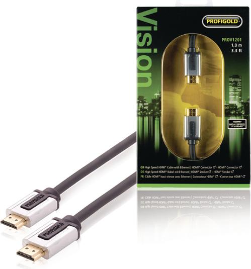 Actual product image Profigold SKY High-Speed HDMI Cable with Ethernet (1 m, HDMI)