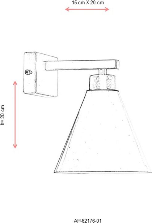 Actual product image Opviq Turner (E27)