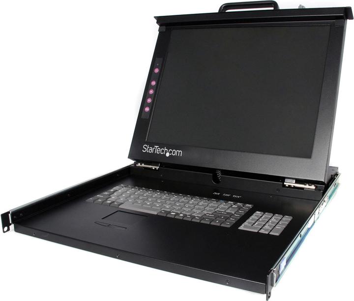 Actual product image StarTech 1U Single-Port KVM Console for Server Ra