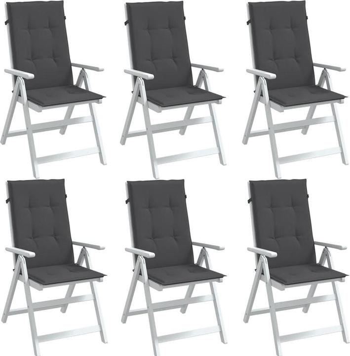 Immagine prodotto VidaXL Cuscini dello schienale alto 6 pezzi in tessuto (120 x 50 x 4 cm)
