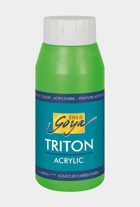 Actual product image Solo Goya Triton Acrylic (Fluorescent Green, 750 ml)