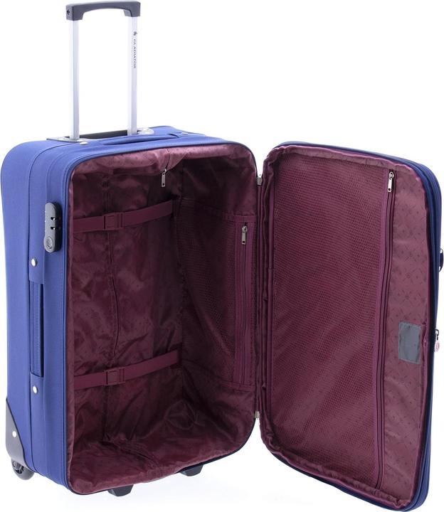 Actual product image Wüsthof 2100 2-wheel trolley 61 cm with expansion fold (57 l)