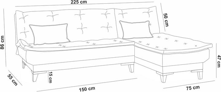 Produktbild Atelier del Sofa Victoria (2-Sitzer)