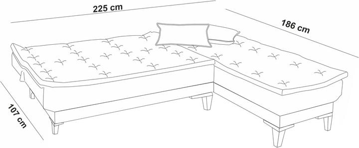 Produktbild Atelier del Sofa Victoria (Ecksofa)