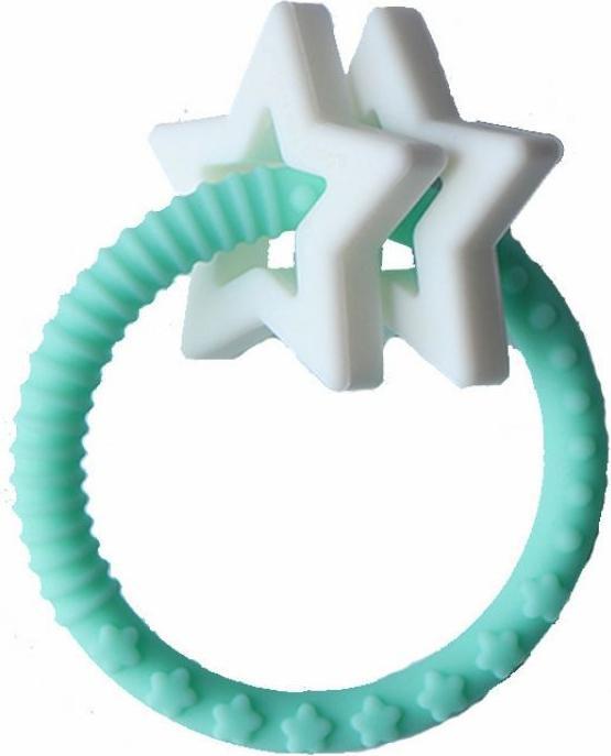 Turquoise & White