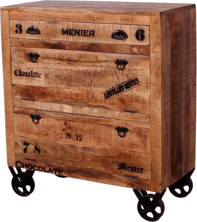 Actual product image SIT Möbel Wardrobe set Rustic natural antique 5-piece