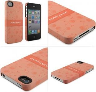 Image du produit Proporta NAF NAF Paris Housse de protection pour iPhone 5/5S/SE Abricot (Apple iPhone 5, Apple iPhone 5s)