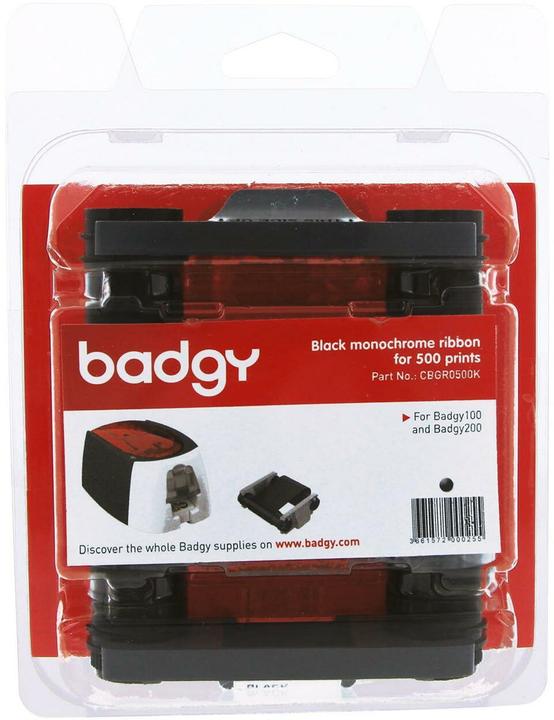 Produktbild Evolis Badgy Blackflex Monochrome (6 cm, Schwarz)