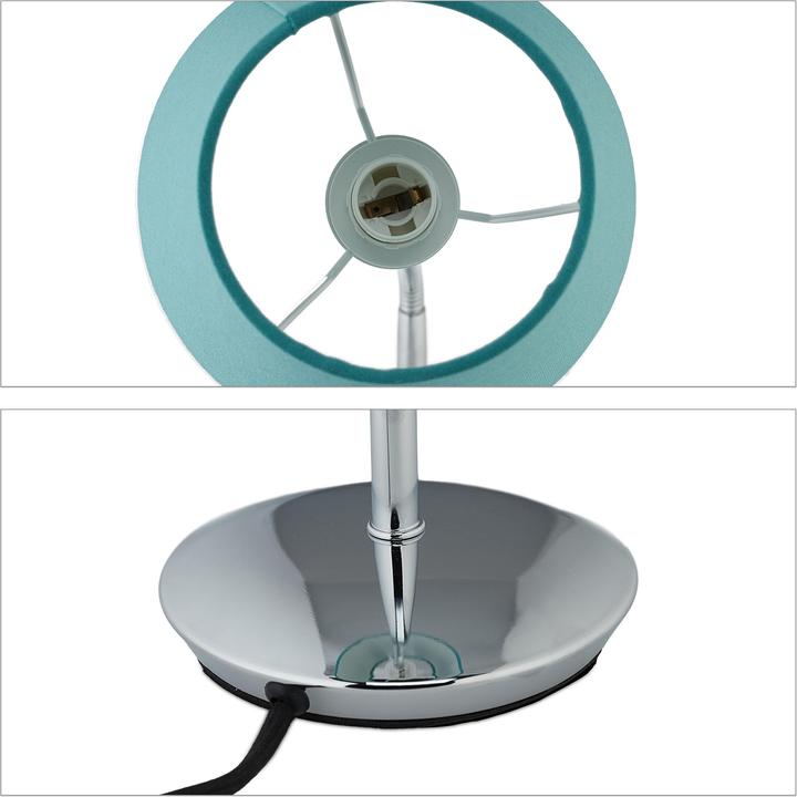 Actual product image Relaxdays Table lamp (E14)