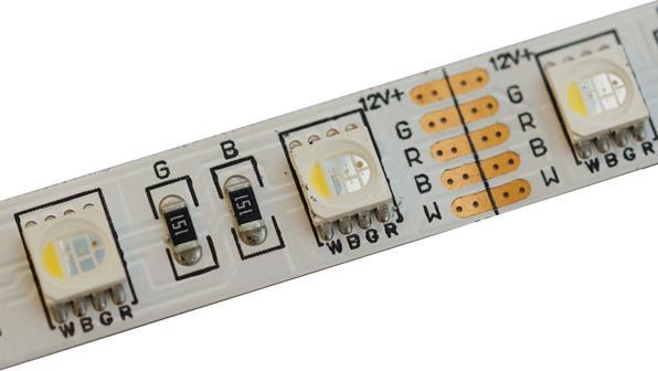Image du produit Lumina Swiss Kit de bande LED Multicolor+ (RVBWW) 2m Premium Indoor Smartphone (RGBW, 200 cm, Intérieur)