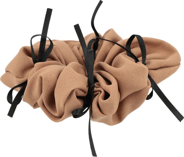 Produktbild Trisa Fashion Scrunchie Set Braun 2 Stk. (Haargummi)