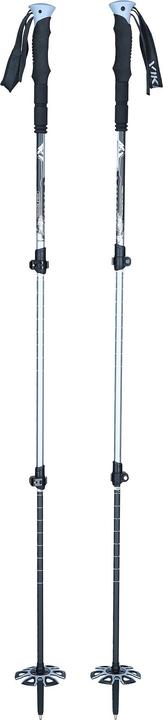 Immagine prodotto Viking Bastoncini da trekking Bastoncini invernali - Bastoncini da sci telescopici in carbonio regolabili (135 cm)