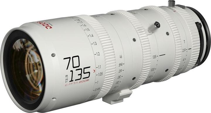 Immagine prodotto Dzofilm Catta Zoom 70-135 T2.9 Bianco per attacco E (FF) (Sony E, Full-frame)