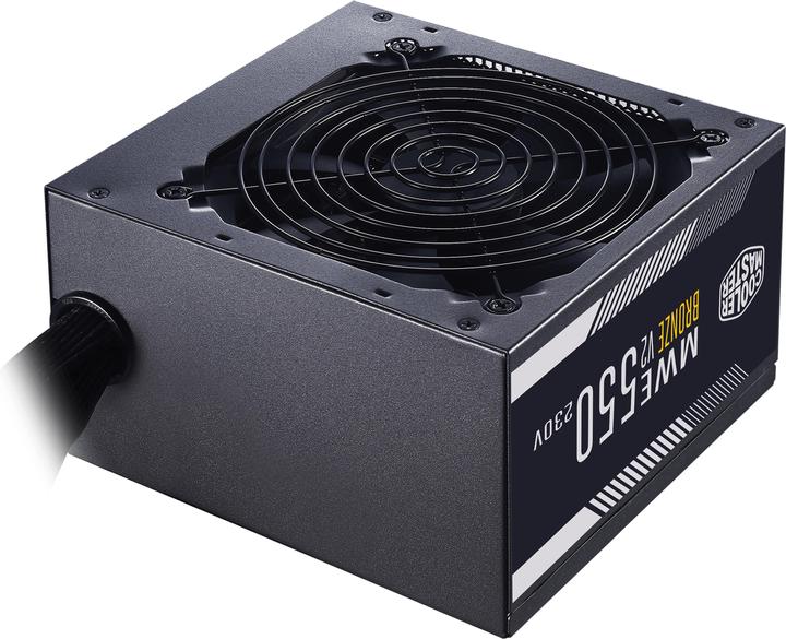 Immagine prodotto Cooler Master MWE 550 Bronze 230V V2 - 550 W - 200 - 240 V - 50/60 Hz - 5 A - Attivo - 110 W (550 W)