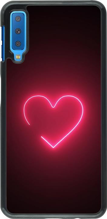 Produktbild PhoneLook Hülle Valentine 2023 single neon heart (Samsung Galaxy A7)