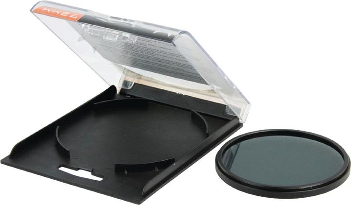 Actual product image Camlink Neutral Density ND4 Camera Lens Filter, 72 mm (72 mm, Neutral density filter, 72 mm)