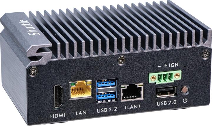 Produktbild Shuttle Barebone SPCEL03 Intel Atom x6413E 1xSODIMM max 32GB DDR4 2x2.5G LAN (Intel Atom x6413E)