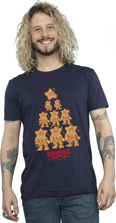 Image du produit Netflix - T-shirt STRANGER THINGS GINGERBREAD - Homme (XL)