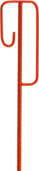 Produktbild Moravia MORION Absperrhalter, Rot lackiert 1250 mm, Ø 12 mm