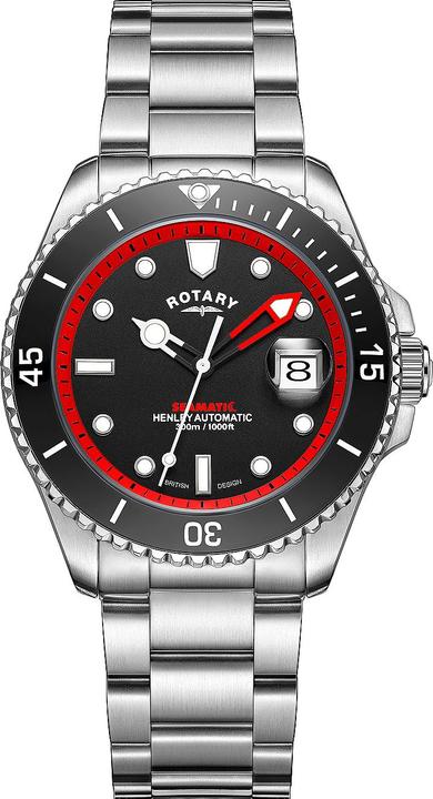 Rotary GB05430/81 Henley Seamatic Automatik 42mm 30ATM (Analoguhr, 42 mm)