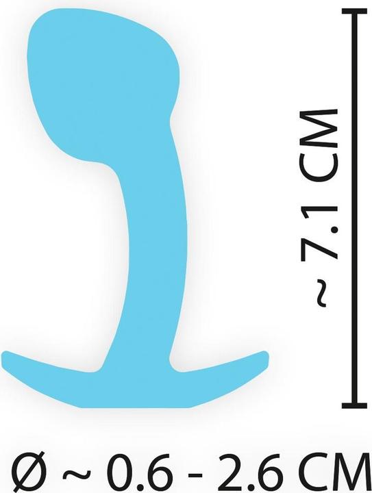 Actual product image Cuties Mini Butt Plug