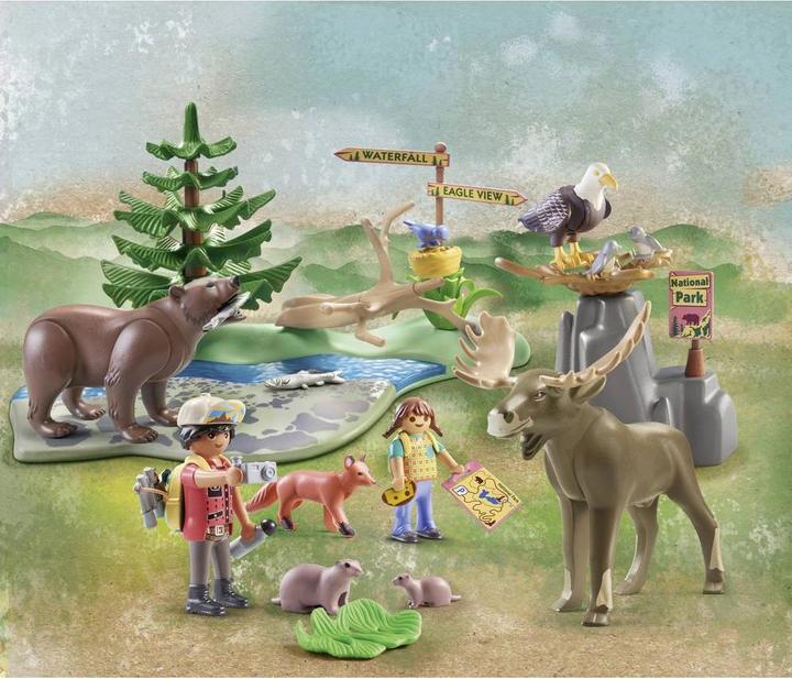 Actual product image Playmobil Wiltopia - Detour to the Animals of North America (71403, Playmobil Wiltopia)